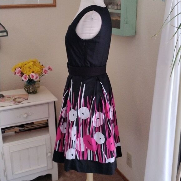 Worthington Cotton Floral Dress - Picture 4 of 9